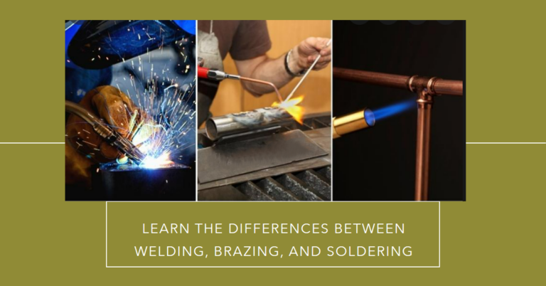 Difference Between Welding Brazing and Soldering