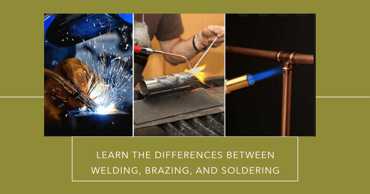 Difference Between Welding Brazing and Soldering