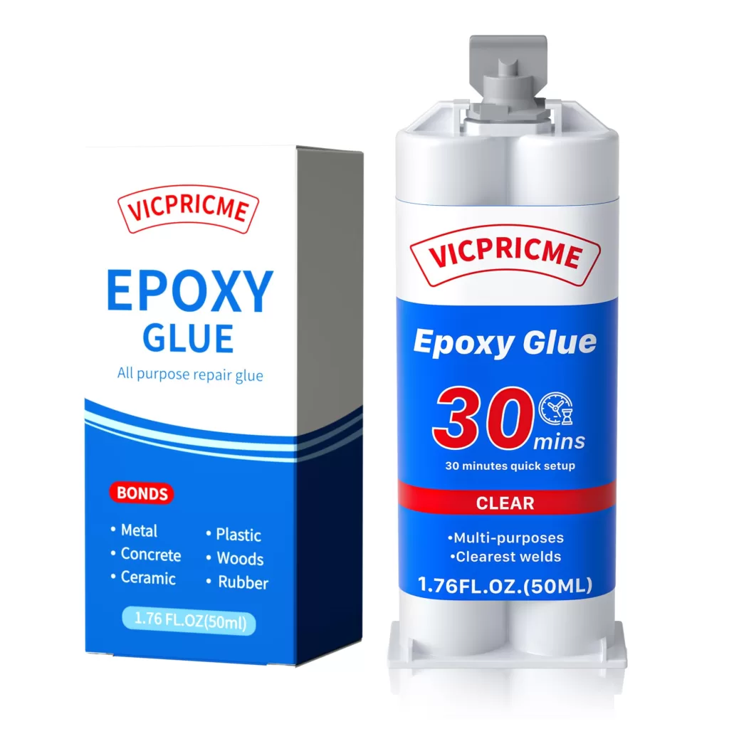 Epoxy glue for metal