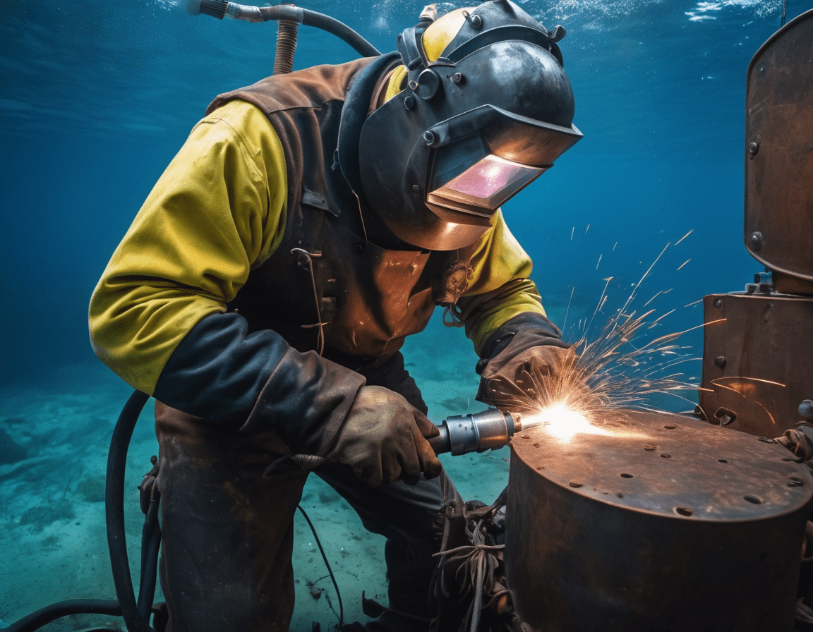 What underwater welding is and how it works?