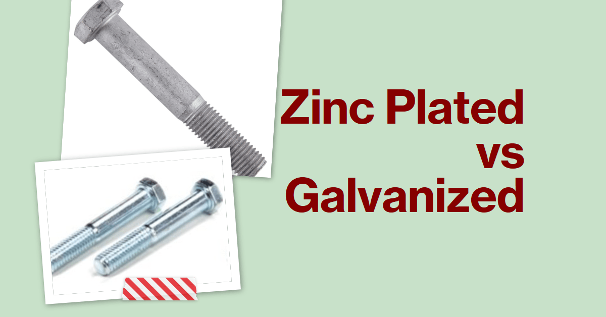 zinc vs galvanized